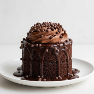 Chocoholic Chiffon Cake Chocoholic Chiffon Cake