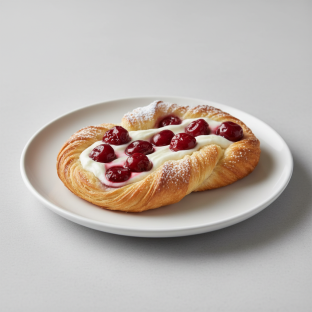 Cherry Greek Yogurt Danish Cherry Greek Yogurt Danish