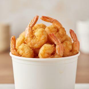 Buckets Of Fried Shrimp Buckets Of Fried Shrimp