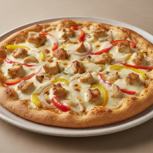 Gluten-Free Roasted Garlic Chicken Pizza Gluten-Free Roasted Garlic Chicken Pizza