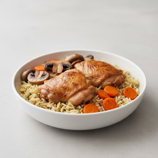 Red Ember Chicken Bowl - Rice Red Ember Chicken Bowl - Rice