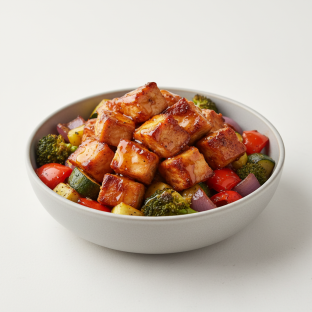 Honeyfire Chicken and Veggies Bowl Honeyfire Chicken and Veggies Bowl