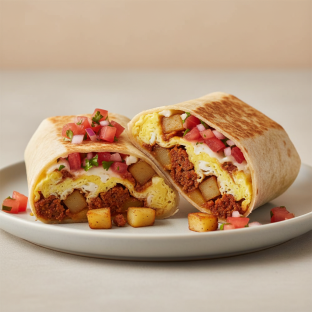 Chorizo Breakfast Burrito Chorizo Breakfast Burrito