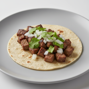 Flour Tortilla Street Taco Flour Tortilla Street Taco