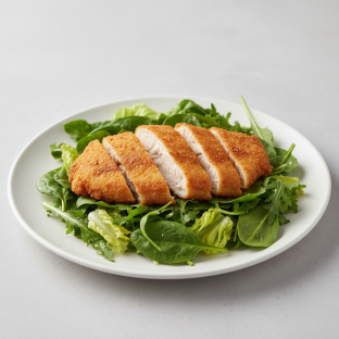 Sunny Fried Trout Salad Sunny Fried Trout Salad