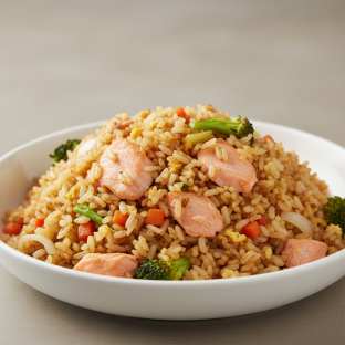 Salmon Fried Rice Salmon Fried Rice