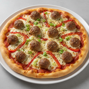 Meatball Pizza Meatball Pizza