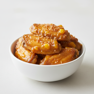 Mango Coconut Chicken Wings