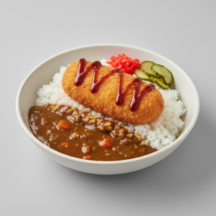 Croquette Curry Don Croquette Curry Don