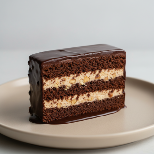 Chocolate Hazelnut Temptation Slice Chocolate Hazelnut Temptation Slice