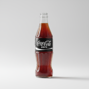Coke Zero Bottle Coke Zero Bottle