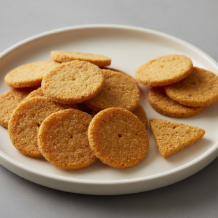 Chickpea Crackers Chickpea Crackers