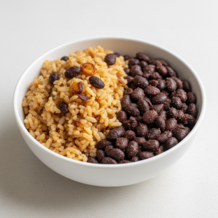 Smoked Garlic Rice and Black Beans Smoked Garlic Rice and Black Beans