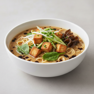 Tofu and Vegetable Miso Ramen Tofu and Vegetable Miso Ramen