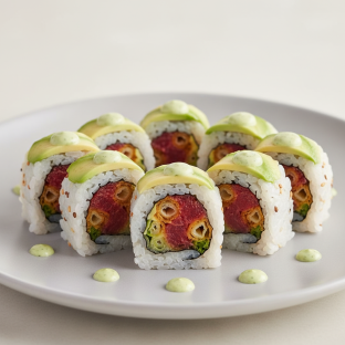 Spicy Tuna Crunch Roll Spicy Tuna Crunch Roll