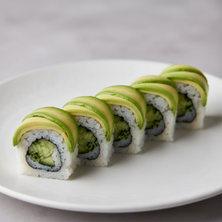 Avocado Cucumber Roll Avocado Cucumber Roll