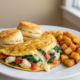 Crab Omelette Crab Omelette