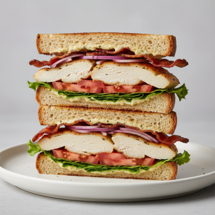 Roasted Chicken Club Roasted Chicken Club