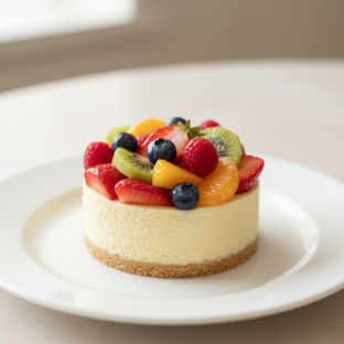 Mixed Fruit Cheesecake