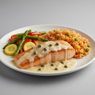 Salmon Piccata Salmon Piccata