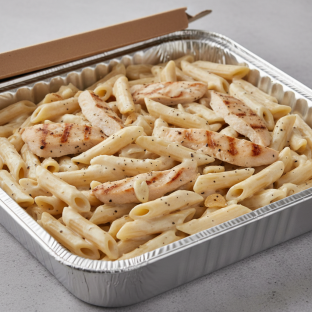 Garlic Chicken Alfredo Tray Garlic Chicken Alfredo Tray
