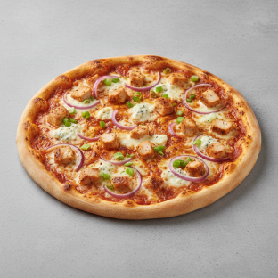 10-inch Gluten-Free Buffalo Chicken Pizza 10-inch Gluten-Free Buffalo Chicken Pizza