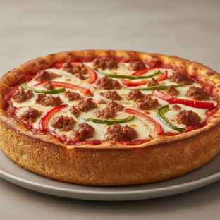 10-inch Gluten-Free Da' Chicago Pizza 10-inch Gluten-Free Da' Chicago Pizza