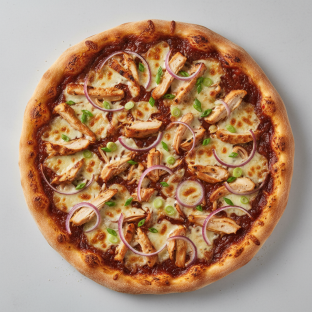 12-inch Thin BBQ Chicken Pizza 12-inch Thin BBQ Chicken Pizza