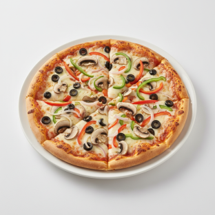 12-inch Thin The Veg Pizza 12-inch Thin The Veg Pizza