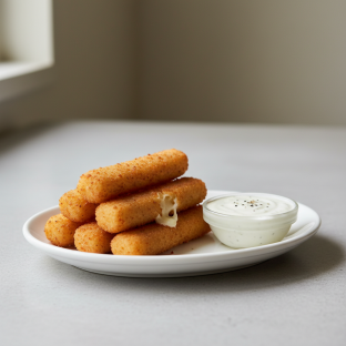 Cheese Sticks with Ranch Dip Cheese Sticks with Ranch Dip