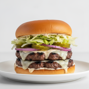 The Saucy Sally Stuffed Burger