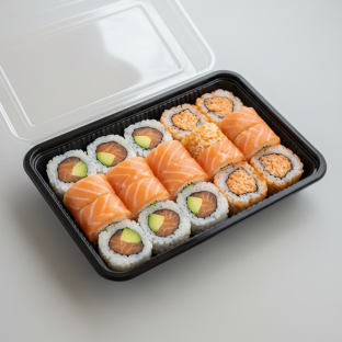 Salmon Duo Bento Box (16 Pieces)