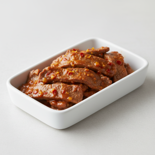Spicy Orange Beef Tray