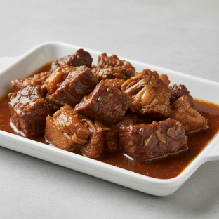 Stewed Beef Brisket Tray