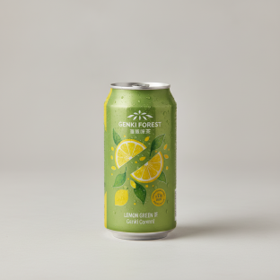 Genki Forest Lemon Green Tea