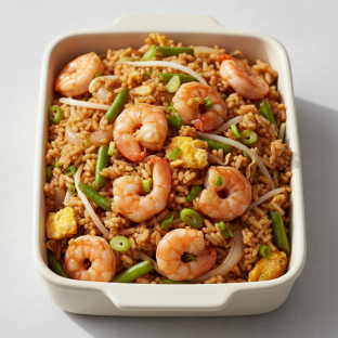 Shrimp Fried Rice Tray