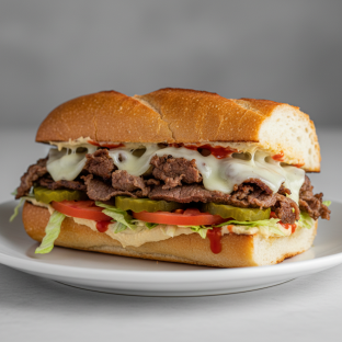 Philly Cheese Steak Sandwich Philly Cheese Steak Sandwich