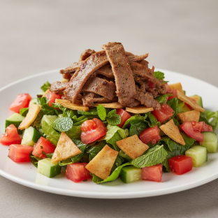 Gyros Fatouch Salad Gyros Fatouch Salad