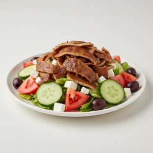 Gyros Greek Salad Gyros Greek Salad
