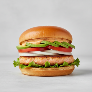 Alaskan Salmon Burger