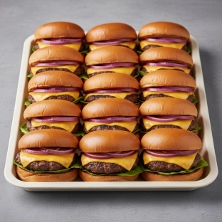 Hamburger Tray