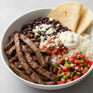 Carne Asada Burrito Bowl