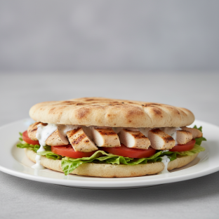 Grilled Chicken Pita