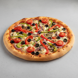 Greek Vegetarian Pizza
