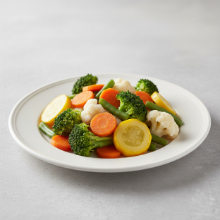 Steamed Mixed Vegetables