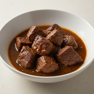 Fresh Herbs with Meat Stew Fresh Herbs with Meat Stew