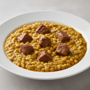 Split Peas with Meat Stew Split Peas with Meat Stew