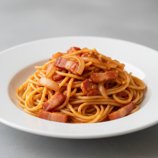 Spaghetti With Amatriciana