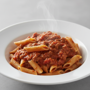 Gluten Free Penne With Bolognese