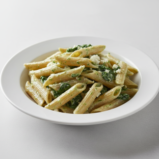 Gluten Free Penne With Spinach Ricotta